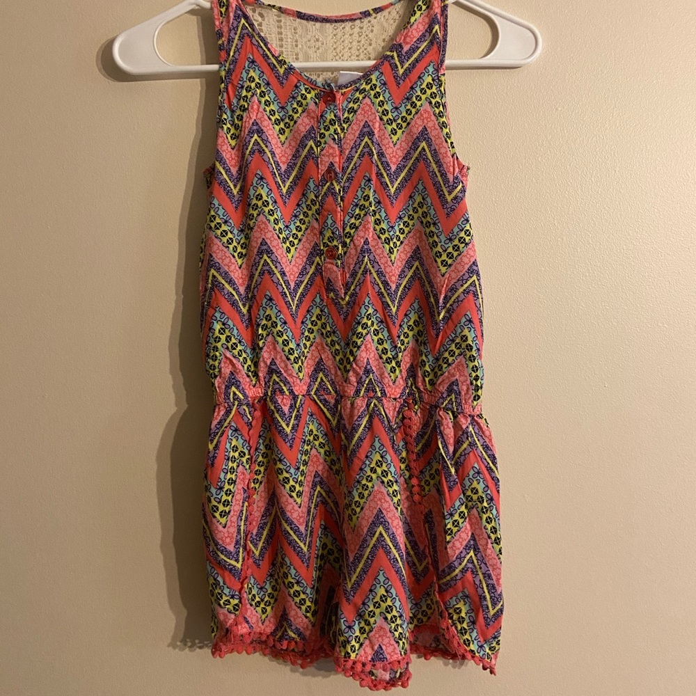 Rainbow Zig Zag Romper